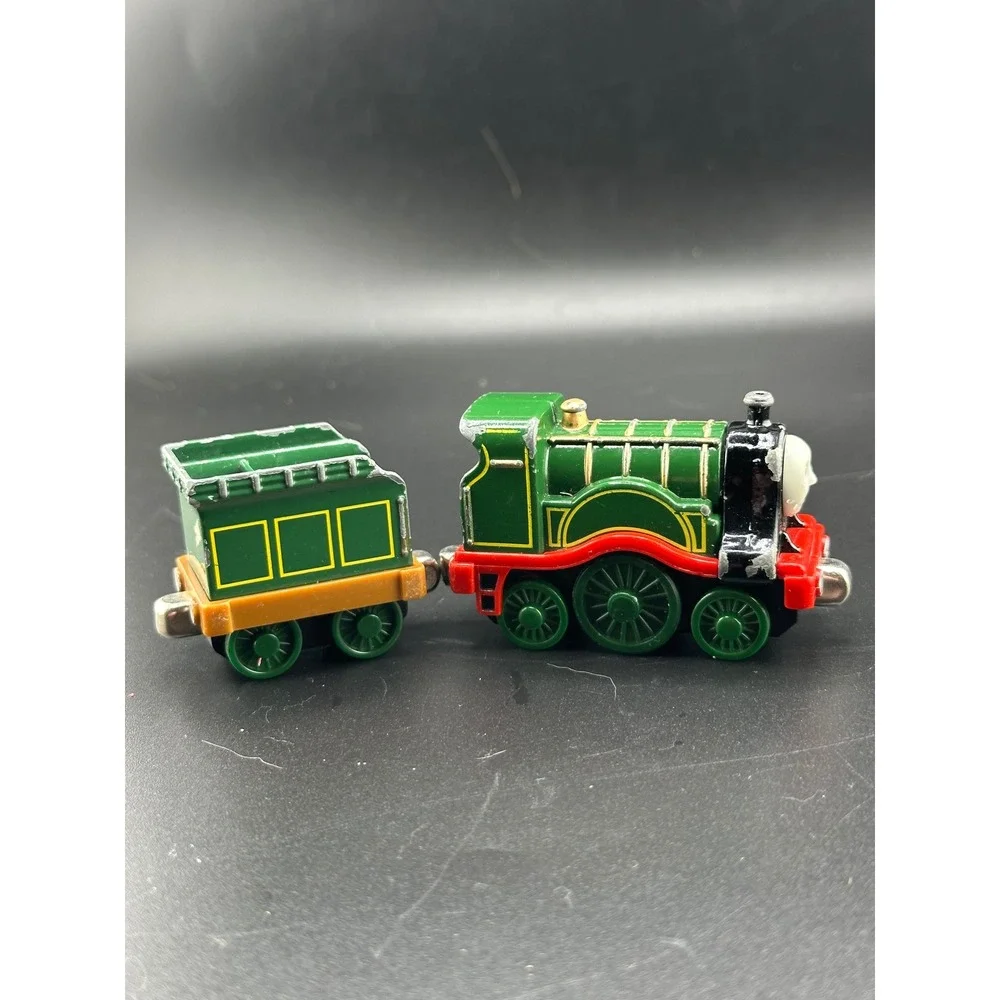 Emily and Tender Salty‎ Take N Play Along Lot Diecast Trains Vtg Thomas Train